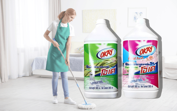 NƯỚC LAU SÀN OKAY 3L8 – GIẢI PHÁP LÀM SẠCH HIỆU QUẢ, HƯƠNG THƠM LÂU DÀI