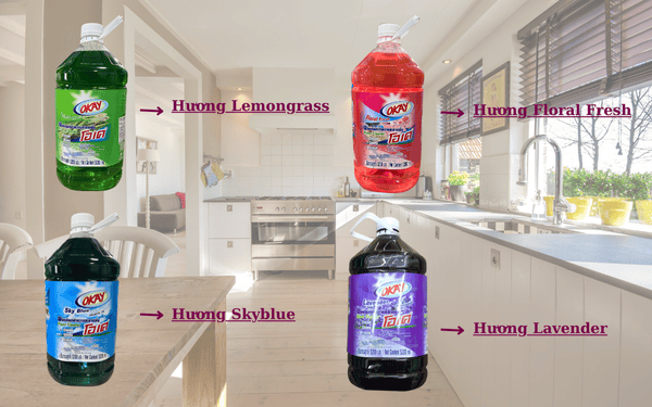 Nước Lau Sàn OKAY 5L2 – Giải Pháp Làm Sạch Hiệu Quả Cho Mọi Gia Đình