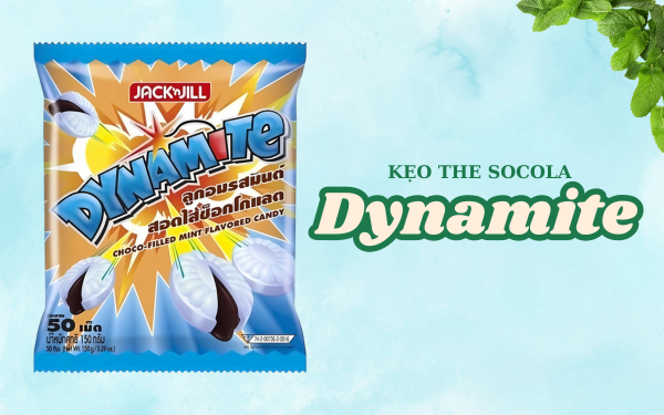 Kẹo The Nhân Dynamite - Kẹo the nhân socola chính là lựa chọn hoàn hảo cho bạn!