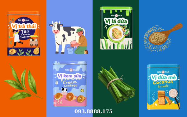 Bánh quy Kilin - thơm ngon đậm vị