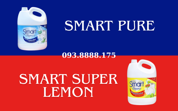 Nước rửa chén Smart - Hàng nhập khẩu chính hãng.